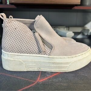 Steve Madden Perforated High-Top Sneakers